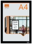 NOBO Magnetický rám na plagáty A4 čierna, 2 ks / Klaprám / Samolepiace / Obojstranný / 235x325 mm (1915697)