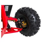 Mamido Detská benzínová štvorkolka RamiGO DESERT STORM LIFT 125CC červená