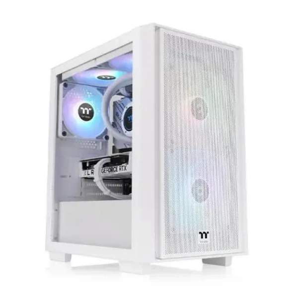Thermaltake Versa H16 TG ARGB biela / micro ATX / 3x USB / 3x 120mm / bez zdroja / priehľadná bočnica (CA-1Y8-00S6WN-01)