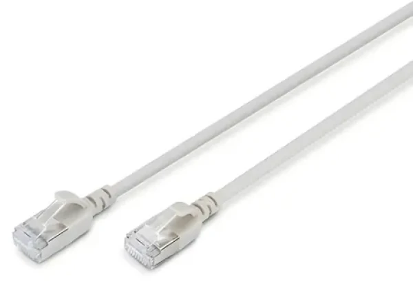 Digitus F/FTP Cat6a 7m šedá / Patch kábel / 500 MHz / 10 Gbit/s / PoE+ (DK-1632-A-070S)