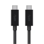 Belkin kábel USB-C na USB-C 3.1 čierna / 100W / 2m (F2CU049bt2M-BLK)