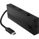 HP Portable USB-C Hub čierna / 1x USB-C / 2x USB-A / 1x LAN GbE (B8SV8AA#ABB)