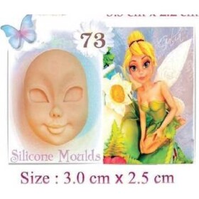 Silikónová forma tvár víly Zvonietky - Galias Moulds - Galias Moulds
