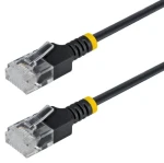 StarTech čierna / Ethernet kábel / CAT6a / Ultra Slim / 4 m (N6APATUTP34BKS4M)