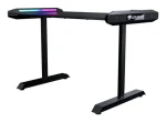 COUGAR Mars 150 ARGB čierna / Herný stôl / Š: 153 cm / V: 75-85 cm / H: 77 cm / 2× USB (CGR-MARS)
