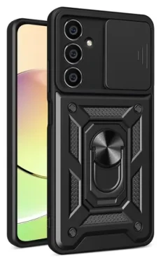 Hurtel Hybrid Armor Camshield čierna / Kryt / Ochrana fotoaparátu / Samsung Galaxy M54