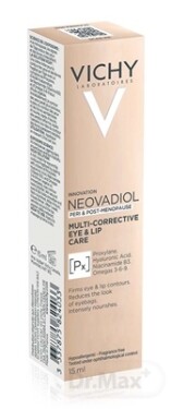 VICHY Neovadiol peri & post - menopause eye & lip krém na okolie očí a pier 15 ml