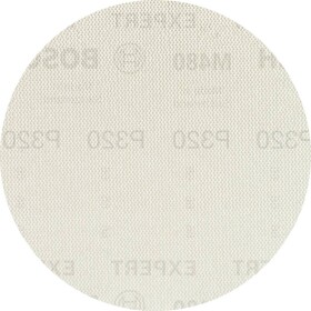 Bosch Accessories EXPERT M480 2608900678 brúsna sieť pre excentrickú brúsku bez otvorov Zrnitosť 320 (Ø) 125 mm 5 ks; 2608900678