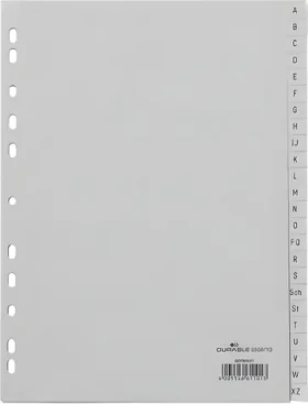 Durable 1-52 šedá / Register / A4 / PP / 52 dielov / 10 ks (650410)