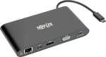 EATON Tripp Lite USB-C Dock / Dokovacia stanica / Dual Display 4K / HDMI, mDP, VGA / PD 100W / GbE (U442-DOCK1-B)