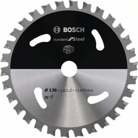 Bosch Accessories Bosch 2608837745 pílový kotúč 136 x 15 mm Počet zubov (na palec): 30 1 ks; 2608837745