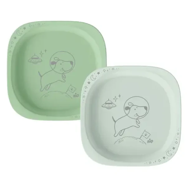 NIP NATURE line tanierik 2ks zelená / od 4 mesiacov (NIP38847-51)