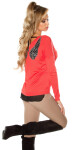 Trendy Koucla pullover with angel wings Einheitsgroesse