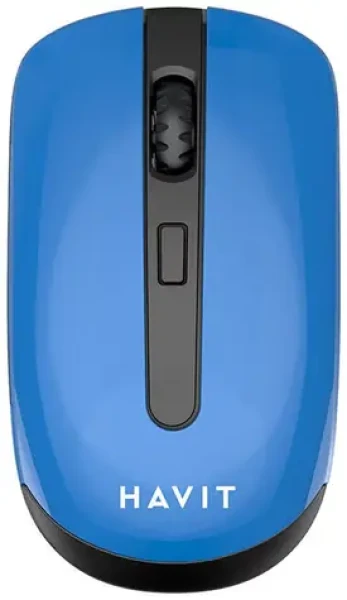 Havit HV-MS989GT modrá / Bezdrôtová optická myš / 800 - 1600 DPI / 4 tlačidlá / 2.4GHz (HV-MS989GT-bk-bl)