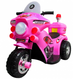 Mamido Elektrická motorka M7 v ružovej farbe