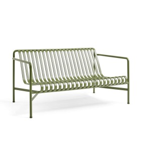 HAY Vonkajšia lavica Lounge Sofa Palissade Olive