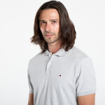 Tričko Tommy Hilfiger Liquid Cotton Reg Se Polo Grey M