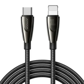 Joyroom Pioneer Series SA31-CL3 Nabíjací kábel USB-C (M) - Lightning (M) 30W 1.2m čierna (6956116759445)