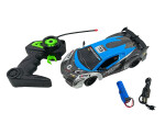Mamido Mamido RC auto na diaľkové ovládanie Racing Mania 1:18 so svetelnými efektmi modré