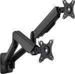 Equip 650138 držiak / stojak do monitorów 81,3 cm (32") Čierny Ściana