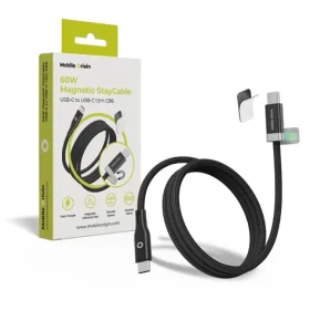 Mobilný originál Magnetic StayCable USB-C to USB-C / 1.5m / 60W / CB6 (MO-60WMS-CB6)