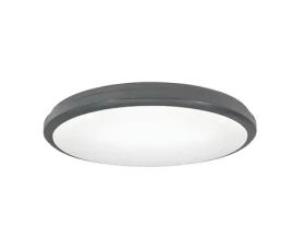 Nova Luce TOMMY R TOP GREY sivá / Stropné svietidlo / IP54 / 30 W (9521001)