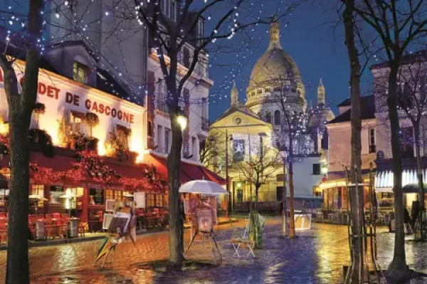 Clementoni 31709 Puzzle Montmartre Paríž 1500 dielikov