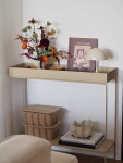 Ferm Living Misa na ovocie Fountain kamenina bílá 19 x 13 cm - Ferm Living Designová misa Fountain Off White Small