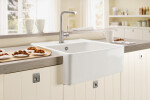 VILLEROY & BOCH - Keramický drez Single-bowl sink White alpin modulový 595 x 630 x 220 bez excentra 632061R1 2. akosť
