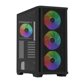 Zalman Z10 PLUS čierna / ATX / 2xUSB 3.0 + 1xUSB-C / 3x140mm + 120 mm ARGB / bez zdroja / priehľadná bočnica (Z10 PLUS)