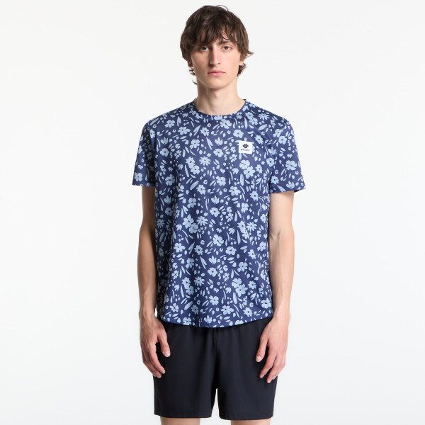 Tričko SAYSKY Flower Combat T-Shirt Blue Flower XL