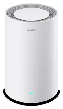 Acer Connect Ovia T520 (1-pack) biela / Mesh systém / Wi-Fi 7 BE9300 / Tri-Band / 2,4 + 5 + 6 GHz / 2,5 Gbps (FF.G3ATA.001)
