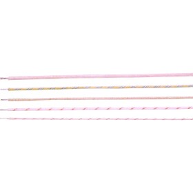 HELU 50890 vysokoteplotný drôt, HELUTHERM 400, 1 x 10 mm², čierna, 100 m; 50890