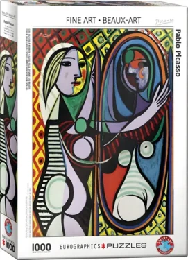 EUROGRAPHICS Puzzle Dievča pred zrkadlom