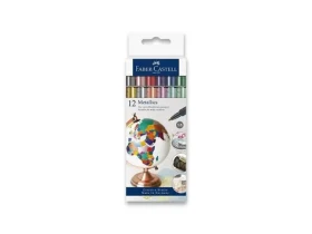 Faber-Castell Sada metalických fixiek / 12ks (160713)
