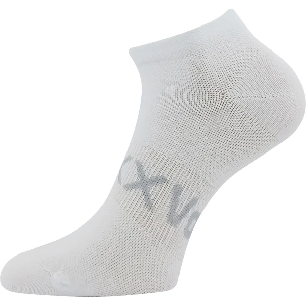 VOXX Ponožky dámské krátké slabé REX 20 s bavlnou BÍLÉ (3 páry) 39-42 125612