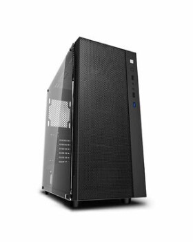 DEEPCOOL MATREXX 55 MESH čierna / E-ATX / 2xUSB 2.0 + 1xUSB 3.0 / bez zdroja / priehľadná bočnica (DP-ATX-MATREXX55-MES)