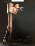 Dámske pančuchy Fiore Diva O 4065 20 den černá 4-L