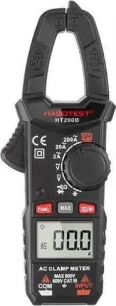 Habotest HT200B Digitálny kliešťový merač / 600V / 2x AAA (HT200B)