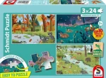 Schmidt Puzzle Lesné a lúčne zvieratá