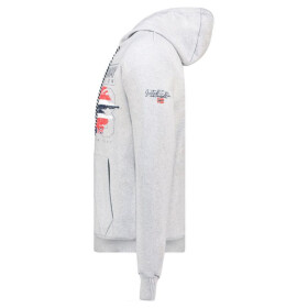 Geografické Nórsko Mikina s kapucňou Grusty Blended DB 100 M WZ3084H/GN-Blended Grey M