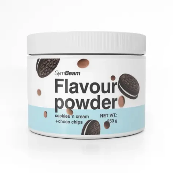 Flavour - GymBeam (cookies cream a čokoládové kúsky, 250 g) (43864-7-250g-cookies&creamwithchocochips)