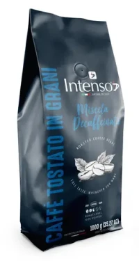 INTENSO Decaffeinato 1 kg / Zrnková káva / zmes Arabica Robusta (8022180027761)