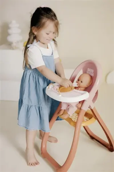 Smoby Baby Nurse Vysoká stolička pre bábiky