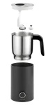 Zwilling ENFINIGY čierna / Napeňovač mlieka / 600 W / 200 až 400 ml (53104-001)