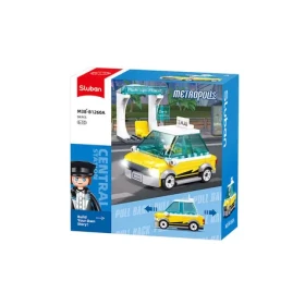 Sluban Metropolis M38-B1260A Žltý taxík
