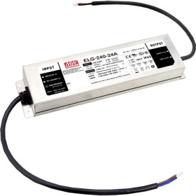 MEAN WELL ELG-240-36AB-3Y LED driver konštantné napätie 239.76 W 3.33 - 6.66 A 33.5 - 38.5 V/DC stmievací funkcie 3v1, montáž na nehorľavom povrchu, schválenie; ELG-240-36AB-3Y