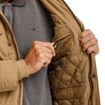 Bushman Pánska zateplená bunda Hayk, camel XXL