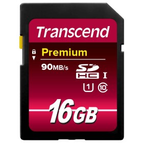 Transcend Premium 400 pamäťová karta SDHC 16 GB Class 10, UHS-I; TS16GSDU1