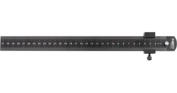 NEO Pravítko s dorazom 30 cm / Pravítko / 30 cm (72-200)